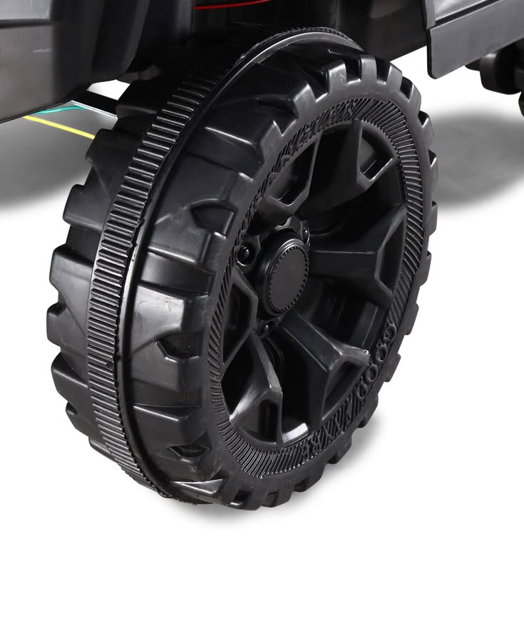 Masina electrica copii 1-8 ani tip Jeep 4x4, cu telecomanda, Bluetooth si muzica, lumina parbriz, roti din plastic, dimensiuni 85×61×54 cm, Negru