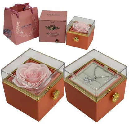 SET CADOU CUTIE + TRANDAFIR + COLIER ! REDUCERE