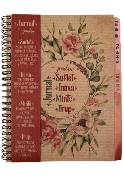 JURNAL PENTRU SUFLET, INIMA, MINTE si TRUP ! REDUCERE