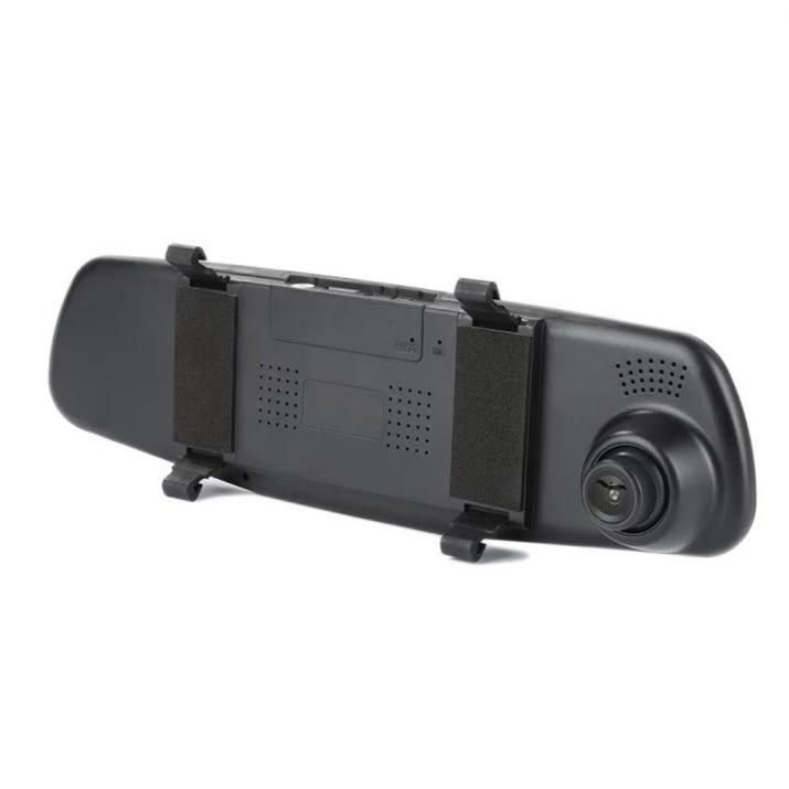 Oglinda retrovizoare cu camera fata si marsarier, card de memorie, Full HD 1080P, 32 GB Micro SD Card, 12-24V