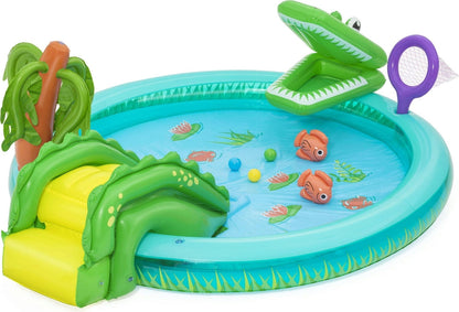 Centru de joacă acvatic Crocodil 224 x 181 x 72 cm ! REDUCERE