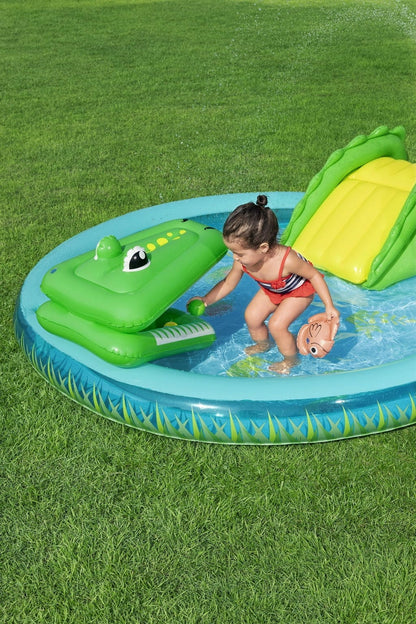 Centru de joacă acvatic Crocodil 224 x 181 x 72 cm ! REDUCERE