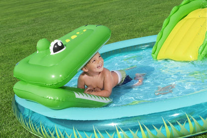 Centru de joacă acvatic Crocodil 224 x 181 x 72 cm ! REDUCERE