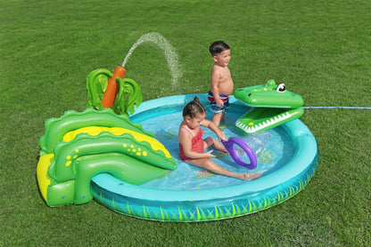 Centru de joacă acvatic Crocodil 224 x 181 x 72 cm ! REDUCERE