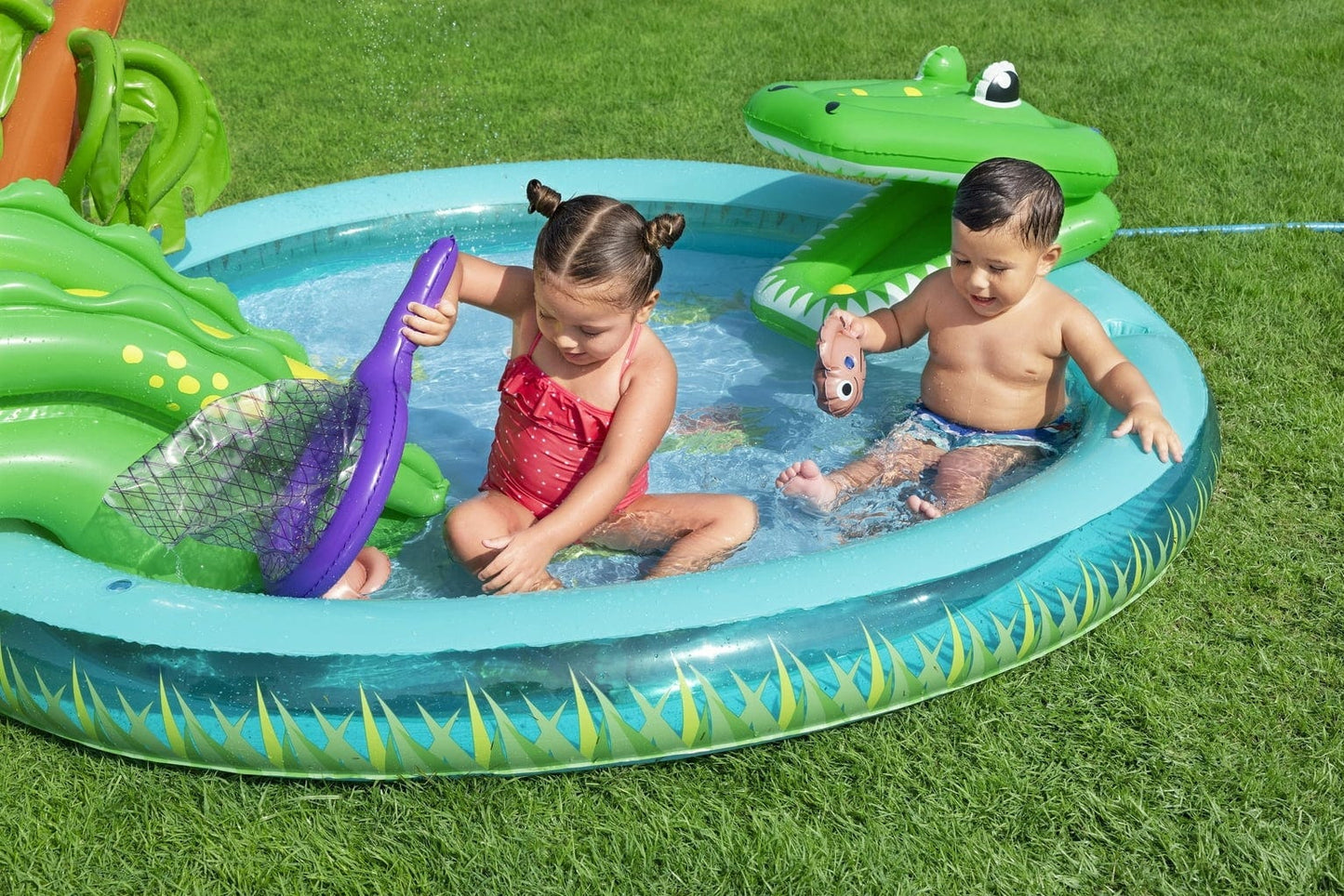 Centru de joacă acvatic Crocodil 224 x 181 x 72 cm ! REDUCERE