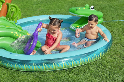 Centru de joacă acvatic Crocodil 224 x 181 x 72 cm ! REDUCERE
