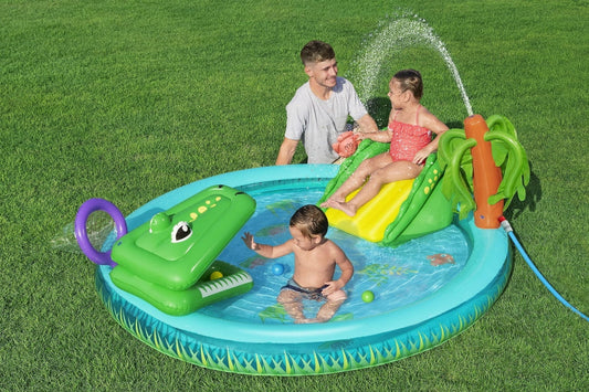 Centru de joacă acvatic Crocodil 224 x 181 x 72 cm ! REDUCERE