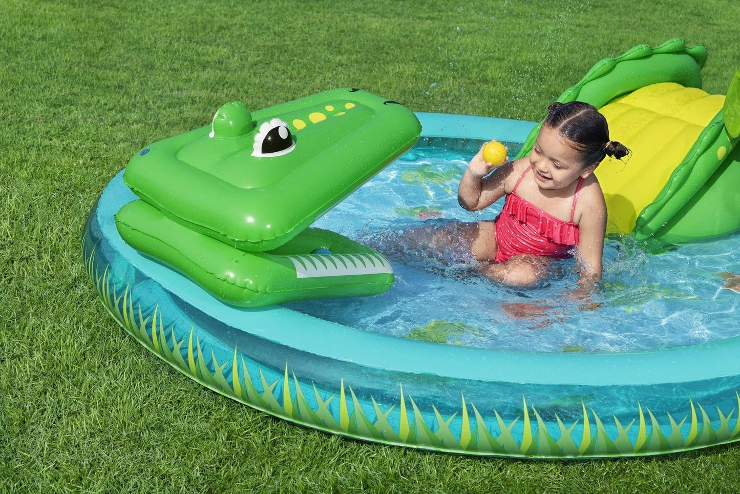 Centru de joacă acvatic Crocodil 224 x 181 x 72 cm ! REDUCERE