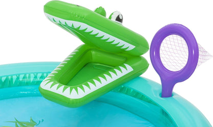 Centru de joacă acvatic Crocodil 224 x 181 x 72 cm ! REDUCERE
