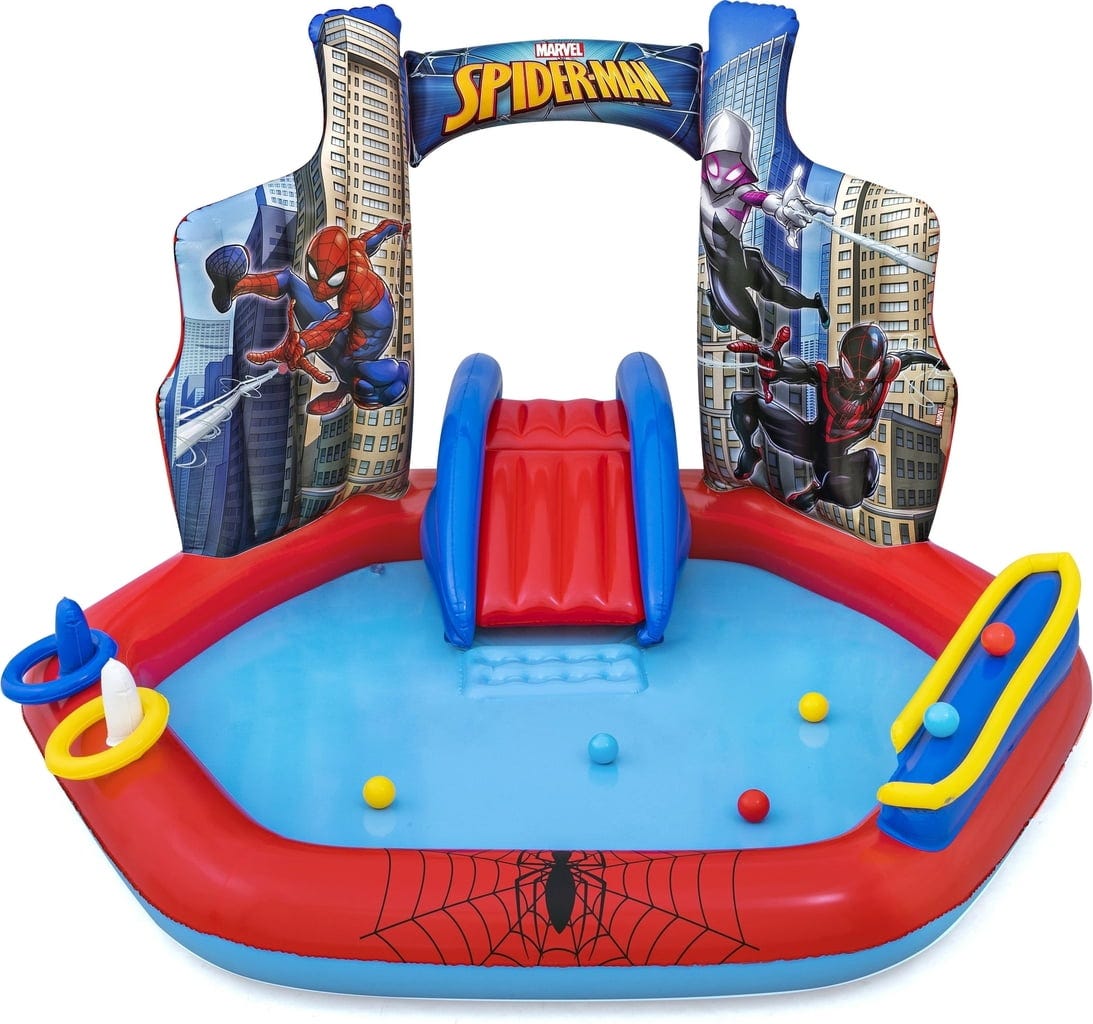 Centru de joacă cu apă Spider-Man 211 x 206 x 127 cm ! REDUCERE