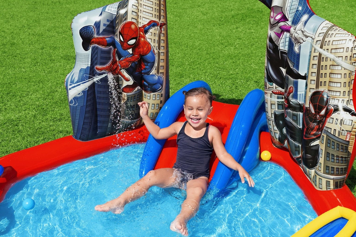 Centru de joacă cu apă Spider-Man 211 x 206 x 127 cm ! REDUCERE