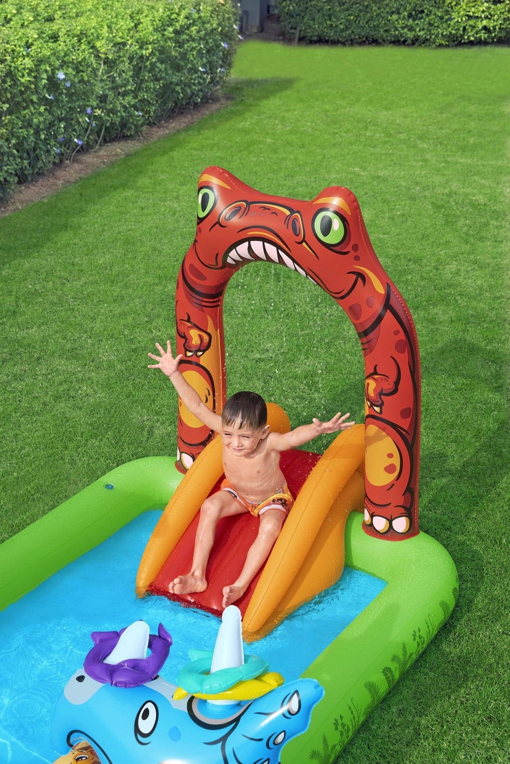 Centrul de joacă acvatic Jurassic Splash™ 241 x 140 x 137 cm ! REDUCERE