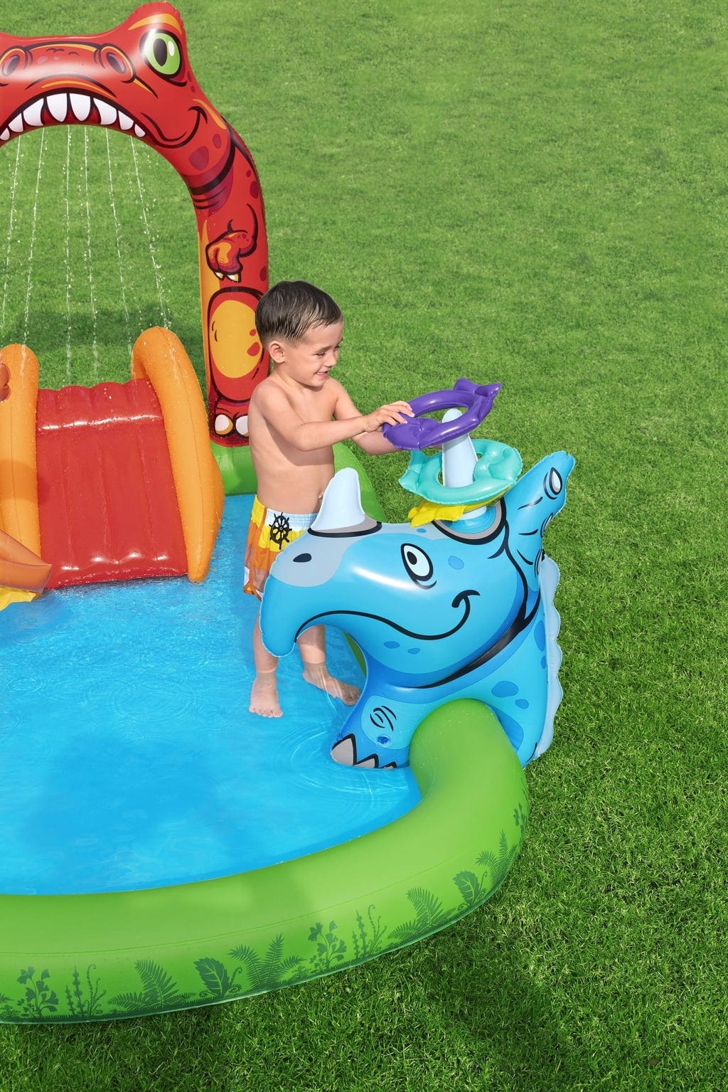 Centrul de joacă acvatic Jurassic Splash™ 241 x 140 x 137 cm ! REDUCERE
