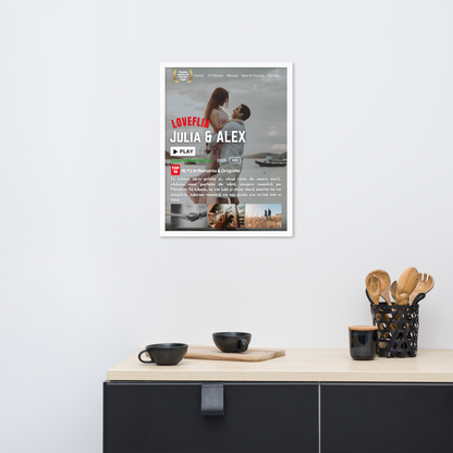 TABLOU NETFLIX PERSONALIZAT CU IMAGINILE SI TEXTUL DORIT ! REDUCERE