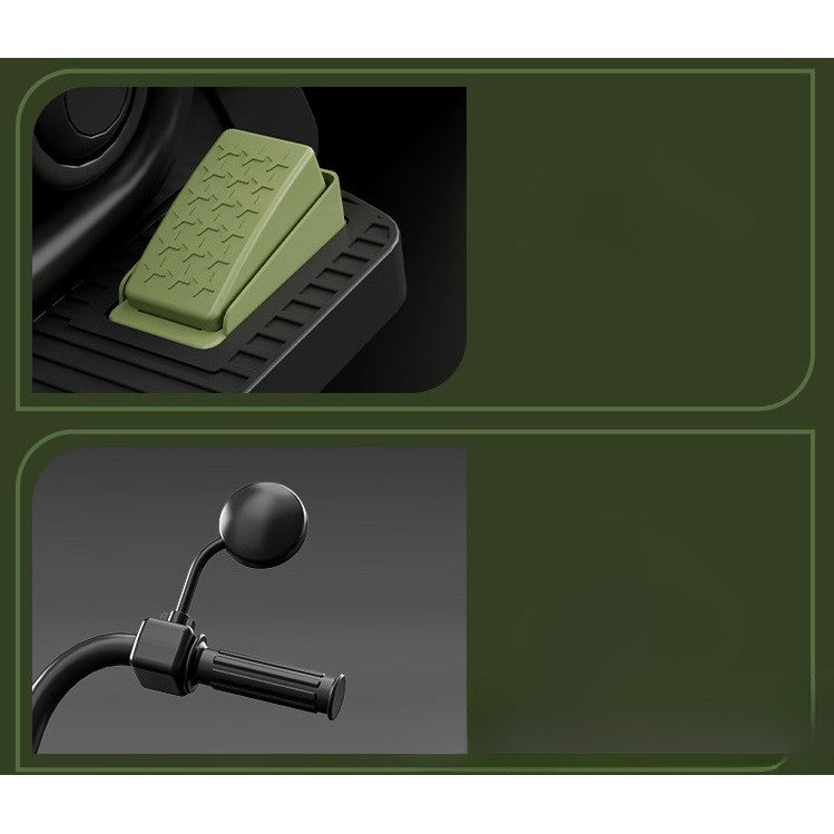 Motocicleta Electrica , cu Acumulator, Bluetooth, Sistem Anti-Rasturnare, Sistem de Lumini si Sunet, 1-8 Ani, 93 x 48 x 63 cm, Verde