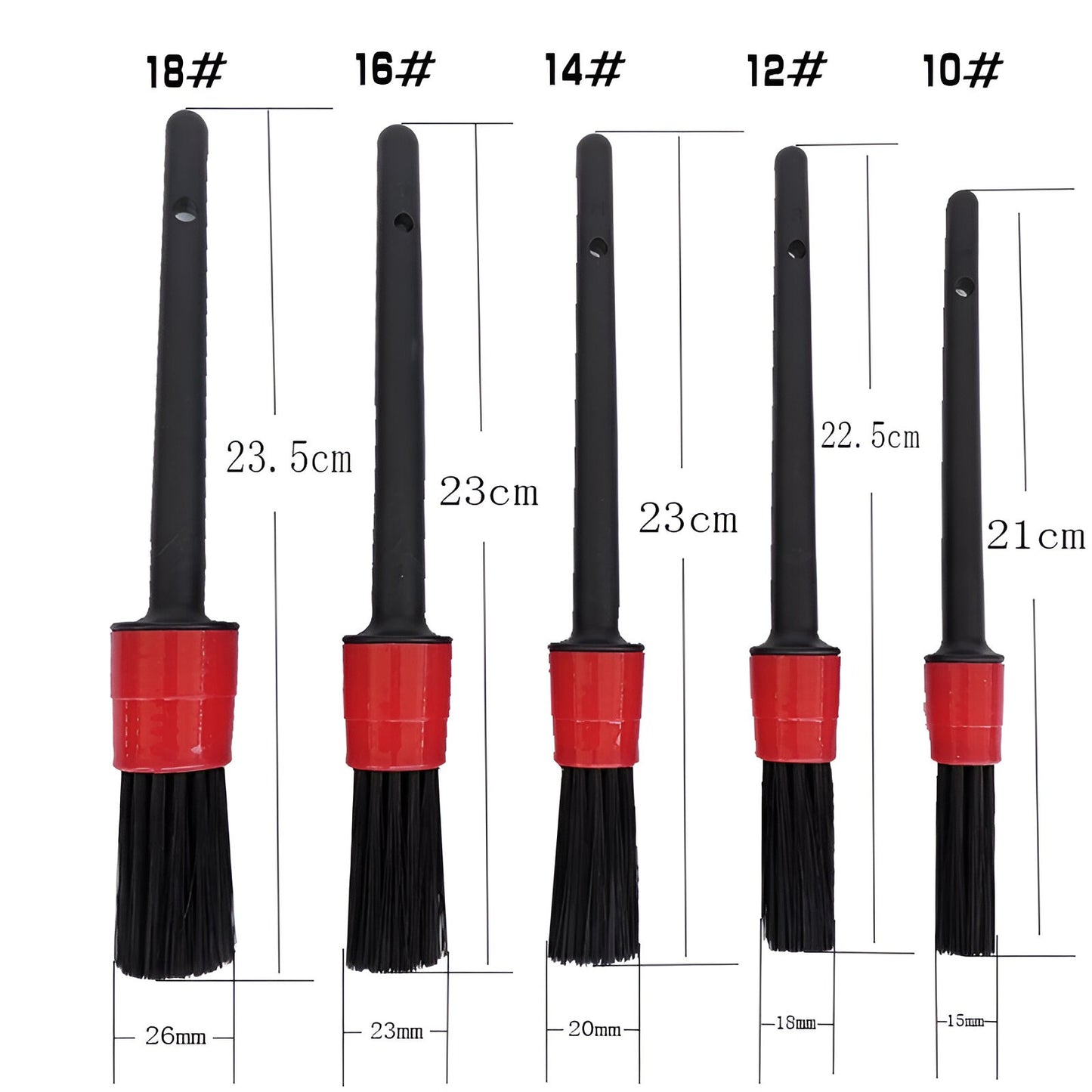 Set 17 Accesorii pentru Curatare Auto, PREMIUM, Interior si Exterior, 4 Capete pentru Bormasina, 5 Pensule, 3 Perii, 1 Laveta, 1 Manusa, 1 Perie Tripla Grilaj, 2 Bureti, Multicolor