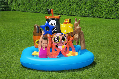 Ship Ahoy centru de joacă cu apă - 140 x 130 x 104 cm